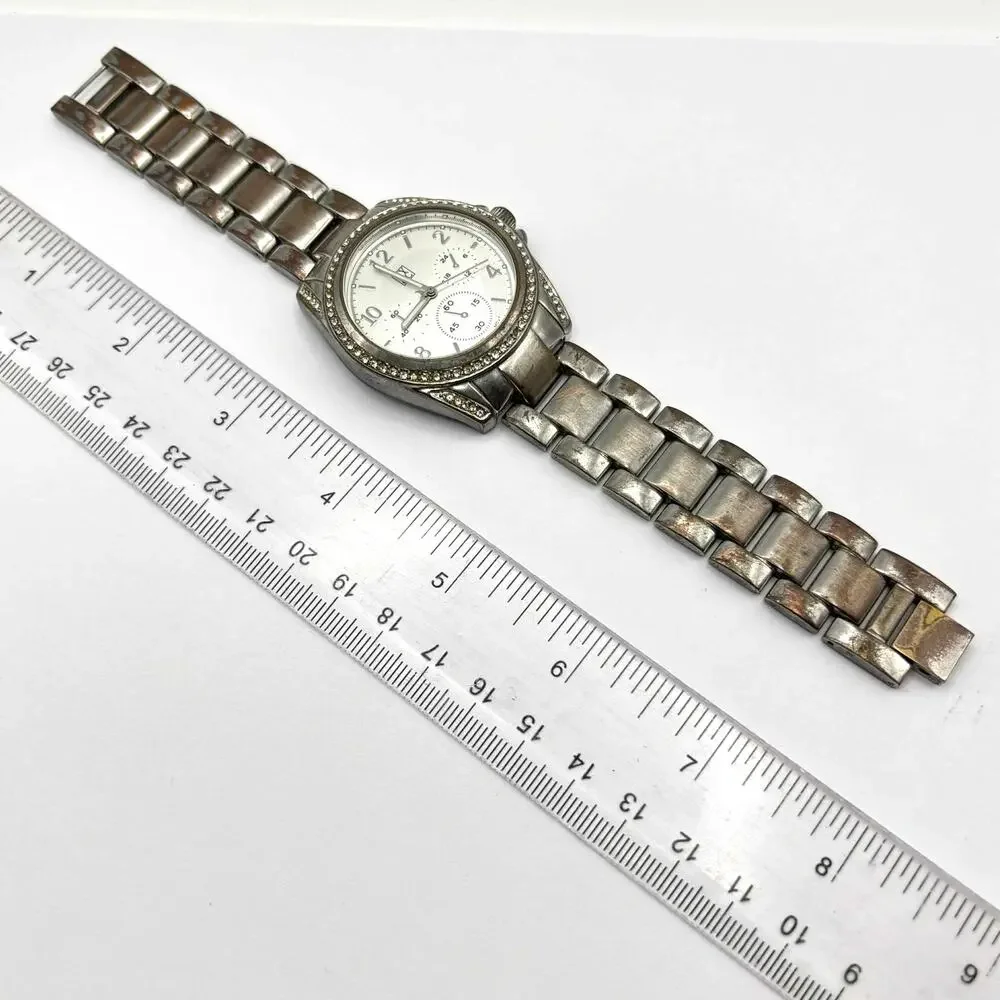 Silver NY&C Men's Watch